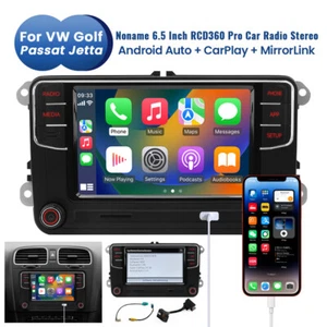 CarPlay Android Auto RCD360 PRO RCD330 MIB Car Radio For VW Passat Touran Jetta - Picture 1 of 17