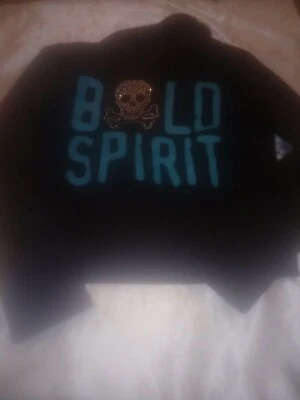 CHAQUETA DISNEY D'SSIGNED NIÑAS NEGRA CON CREMALLERA ESPÍRITU AUDAZ TALLA PEQUEÑA 7/8 Foto 1 de 4