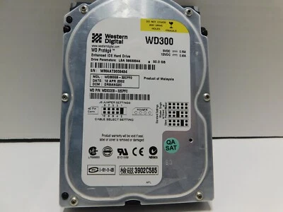 Western Digital WD300EB-32CPF0 30GB 5400RPM ATA-100 2MB Cache 3.5-inch Internal - Image 1 of 3