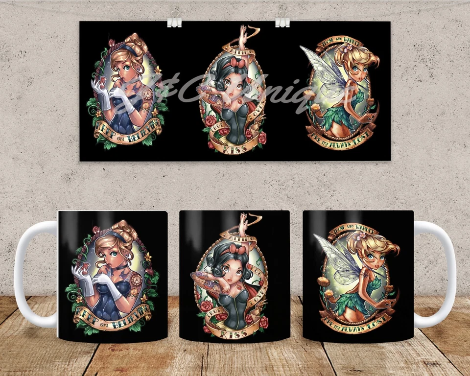 Cute Bad Princesses Coffee Mug 12 oz - Image 1 of 1