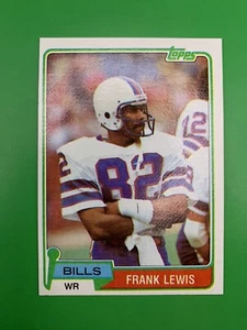 1981 Topps Frank Lewis Buffalo Bills #18 - Bild 1 von 2