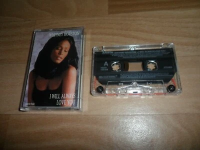 WHITNEY HOUSTON - I WILL ALWAYS YOU(VERY RARE 2 TRACK CASSETTE SINGLE) CASSINGLE - Image 1 of 3