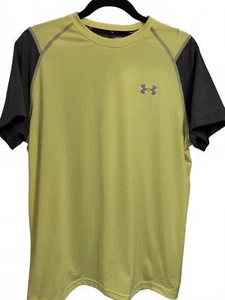 Camisa de compresión Under Armour para hombre XL manga corta verde neón combinar - Imagen 1 de 6