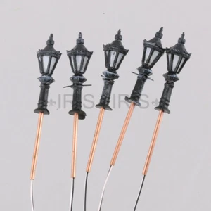 5pcs 1/300 1:300 LED Park Lanterns Street Lamp Model Railway Warm White LH-2 - Picture 1 of 4