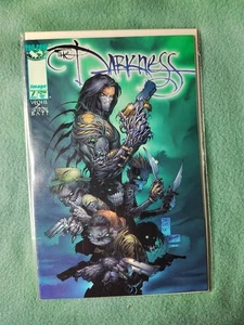 The Darkness #7 1997 Top Cow Image comic Ennis Silvestri action gunfight cover!! - Picture 1 of 1