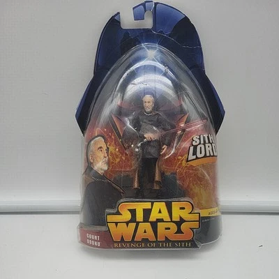 Star Wars Revenge Of The Sith Series, Count Dooku Sith Lord 2005 hasbro. - Image 1 of 4