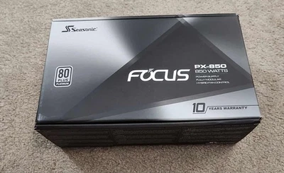 Seasonic FOCUS PX-850W 80 Plus Platinum Power Supply - Image 1 of 4