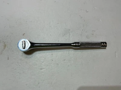 Blackhawk Tools 49945 10" Knurled Handle Ratchet 1/2" Drive USA Chrome Finish - Image 1 of 4