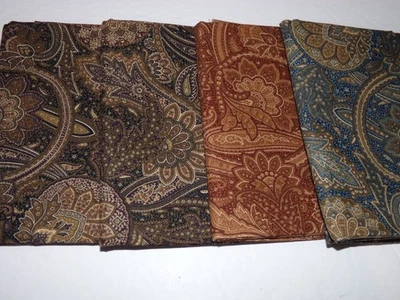 4 pc - Windsor By Sentimental Studios For Moda Cotton Fabric Fat Quarters Lot #7 - Image 1 of 3