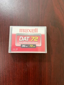 Maxell DAT72, DDS-5, 4mm 170m, 36/72GB Data Tape Cartridge, New sealed. - Picture 1 of 2