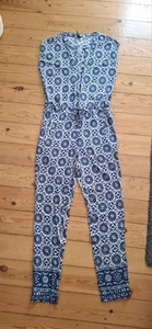 Jumpsuit/Overall, blau-weiß, Pepe Jeans, Gr. S - Bild 1 von 2