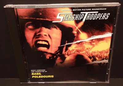 STARSHiP TROOPERS HDCD MOViE SOUNDTRACK CD BASIL POLEDOURiS VARESE SARABANDE - Image 1 of 3