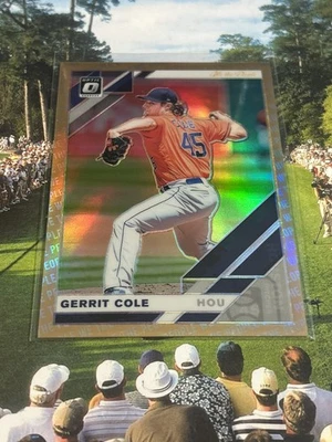 2019 Panini Donruss Optic Gerrit Cole #162 We The People 26/76 Hou Astros - Image 1 of 4