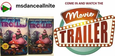 Trolled (DVD,2018,Widescreen) Trolls,Kids,Comedy,Adventure,w/Embossed Slipcover! - Image 1 of 4