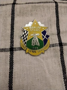 KINGS LYNN STARS  SPEEDWAY BADGE IN  SILVER - Picture 1 of 2