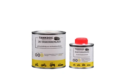 Tankdoc 2K Tankinnenlack 225g Motorrad Auto Tankversiegelung - Bild 1 von 4