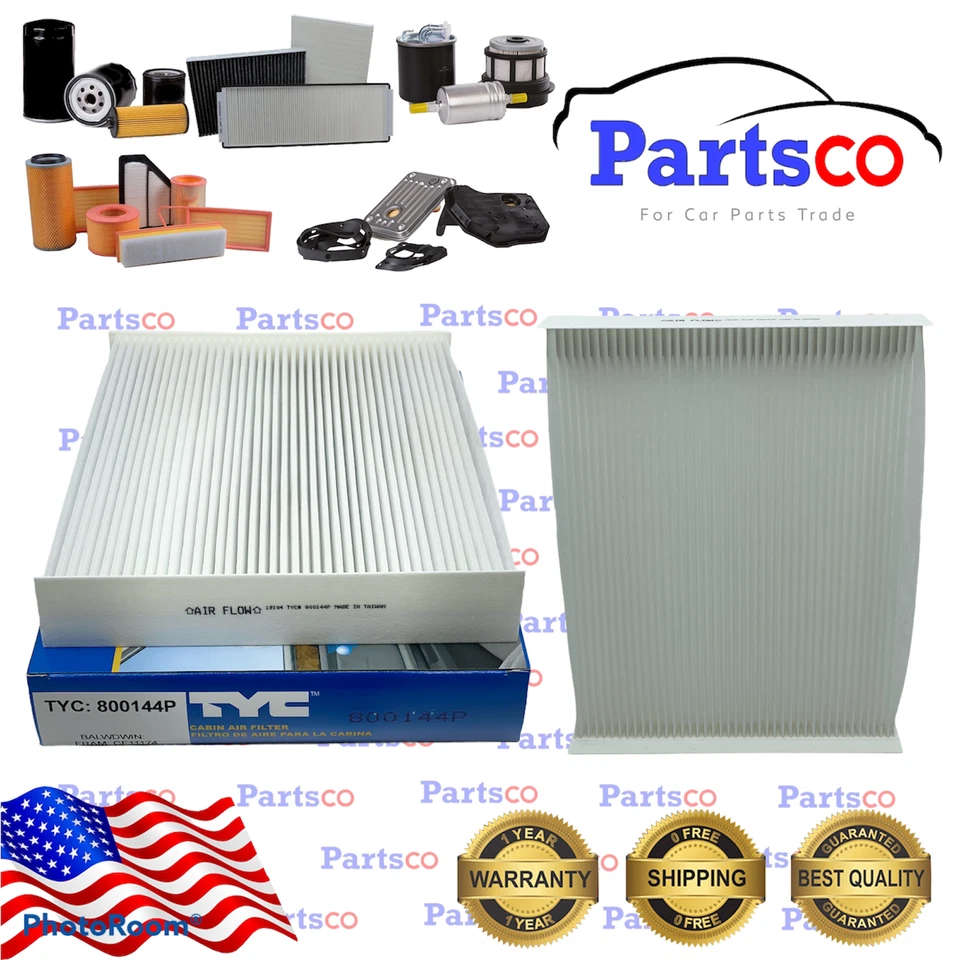 Cabin Air Filter Ford Lincolin Mercury Fusion MKZ Milan 2.0L2.3L 2.5L 3.0L 3.5L - Image 1 of 2