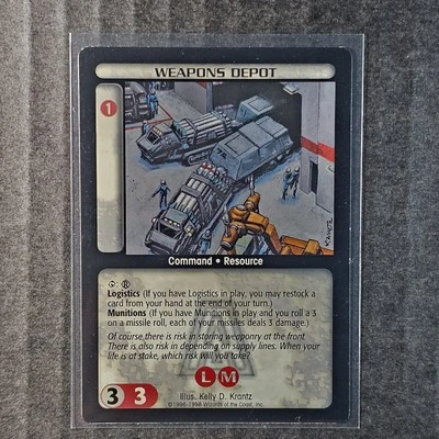Weapons Depot, 1996-1998 BattleTech CCG Arsenal Set - Image 1 of 2