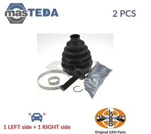 304332 CV JOINT BOOT KIT PAIR FRONT RIGHT LEFT WHEEL SIDE LOBRO 2PCS NEW - Picture 1 of 5