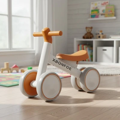 Bicicleta de bebé sin pedales para 1 mayor - Asiento seguro, ligero y ajustable Foto 1 de 4