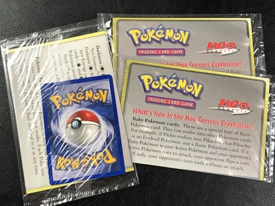 3x Marill Pokémon TCG Black Star PROMO Pokemon Card #29 SEALED Neo Genesis WOTC - Image 1 of 4
