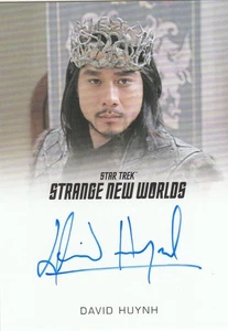 2025 Star Trek Strange New Worlds Season 2 David Huynh autograph Zac Nguyen - Picture 1 of 1