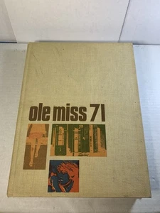 1971 Ole Miss University Of Mississippi Yearbook Annual Archie Manning Rebels - Picture 1 of 17
