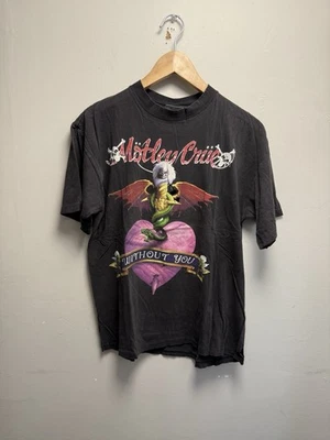 Vintage Motley Crue Without You Shirt Dr Feelgood Size Large Brockum Pushead 80s - Image 1 of 4