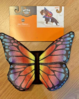 Hyde and Eek! Butterfly Pet Dog Cat Costume Size XXS/XS Halloween