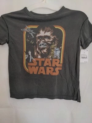 Camiseta Star Wars masculina tamanho XS manga curta marca junk food nova com etiquetas cor preta - Imagem 1 de 4