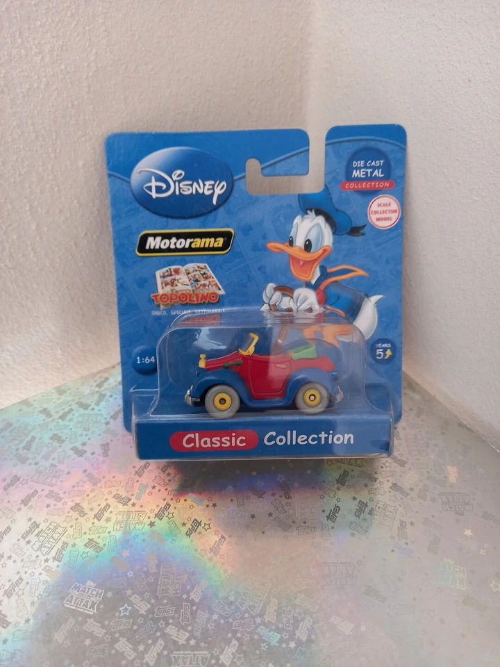 DEMINI AUTO DISNEY CLASSIC COLLECTION MOTORAMA DIE METAL CAST 1:64 PAPERINO - Immagine 1 di 1