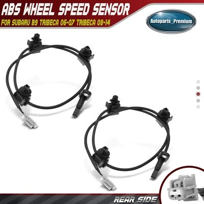 2x Sensor de velocidad de rueda ABS para Subaru B9 Tribeca 2006-2007 Tribeca 2008-2014 trasero Foto 1 de 4
