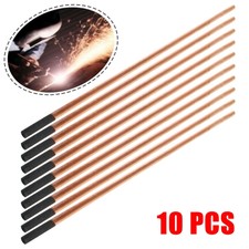 10pcs/Arc Air Electrode Gouging Carbon 4-12mm Dia Rods Carbones Copperclad 355mm