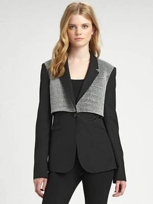 Chaqueta Blazer ELIZABETH & JAMES Doble Rex Talla 4 NUEVA $543 Foto 1 de 3