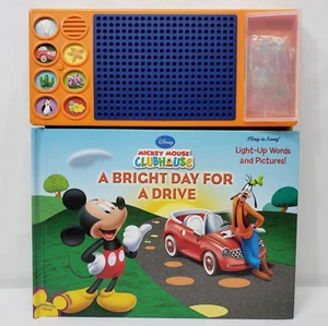 Mickey Mouse Clubhouse A Bright Day For A Drive Play A Song Light Up Travel Book - Bild 1 von 18