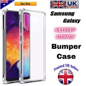 Clear Case For Samsung Galaxy A21/31/12/51/20 Full Gel Phone Cover - Picture 1 of 4