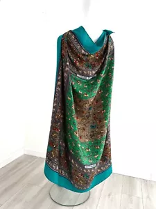 Hermes Cashmere Shawl CHASSE EN INDE. 140cm. Authentic. Excellent Condition - Picture 1 of 15