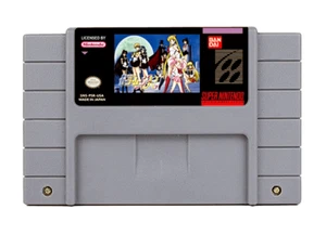 Sailor Moon R SNES 16-Bit Game Cartridge USA NTSC English - Picture 1 of 2