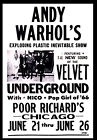 -A3 Size Wall Poster Art Deco - ANDY WARHOL'S VELVET UNDERGROUND CONCERT -#02