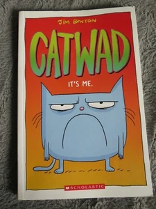 NEW JIM BENTON 'CATWAD IT'S ME' FROM SCHOLASTIC PAPERBACK - Picture 1 of 3
