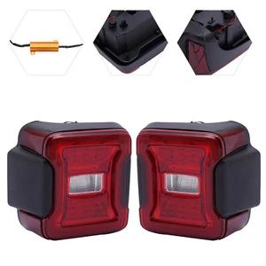New OEM for 18-20 21 22 JEEP WRANGLER JL REAR LED TAIL LIGHTS LEFT & RIGHT SIDE - Picture 1 of 13
