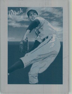 Ron Necciai 2009 TriStar Obak #58B Press Plate 1/1