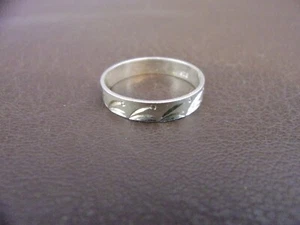 925 Silver Band (Size 10) - Picture 1 of 5