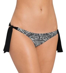 Sloggi Swim Nightblue Pearls Damen Bikini Tanga Hose Slip Schwarz - Weiß - Bild 1 von 2
