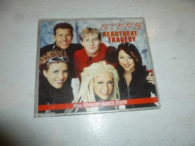 STEPS - Heartbeat / Tragedy - Deleted 1998 UK 3-track CD single - Image 1 of 3