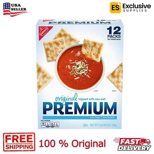 Premium Original Saltine Cracker, 4 Unzen, 12 Stück - KOSTENLOSER VERSAND - Bild 1 von 6