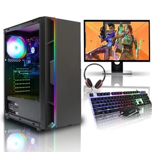 RTX Gaming PC Bundle i7 i5 i3 32GB RAM 1TB SSD / 2TB HDD 8GB RTX 5060 Win 11 lot - Picture 1 of 12