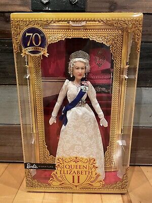 New Barbie Gold Signature Queen Elizabeth II 70th Platinum Jubilee Doll • 199.99$