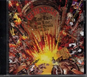 GEHENNAH-TOO LOUD TO LIVE, TOO DRUNK TO DIE-CD-Black-Thrash-Metal-Aura Noir - Bild 1 von 2
