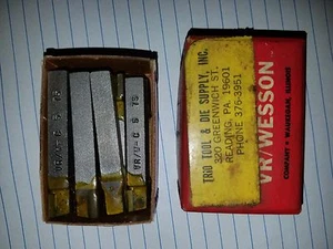 NOS 11 VR Wesson 5 1/6 sq x 2 1/4 C5 VR-75 Tool Bits - Picture 1 of 2